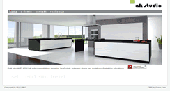 Desktop Screenshot of ak-studio.pl